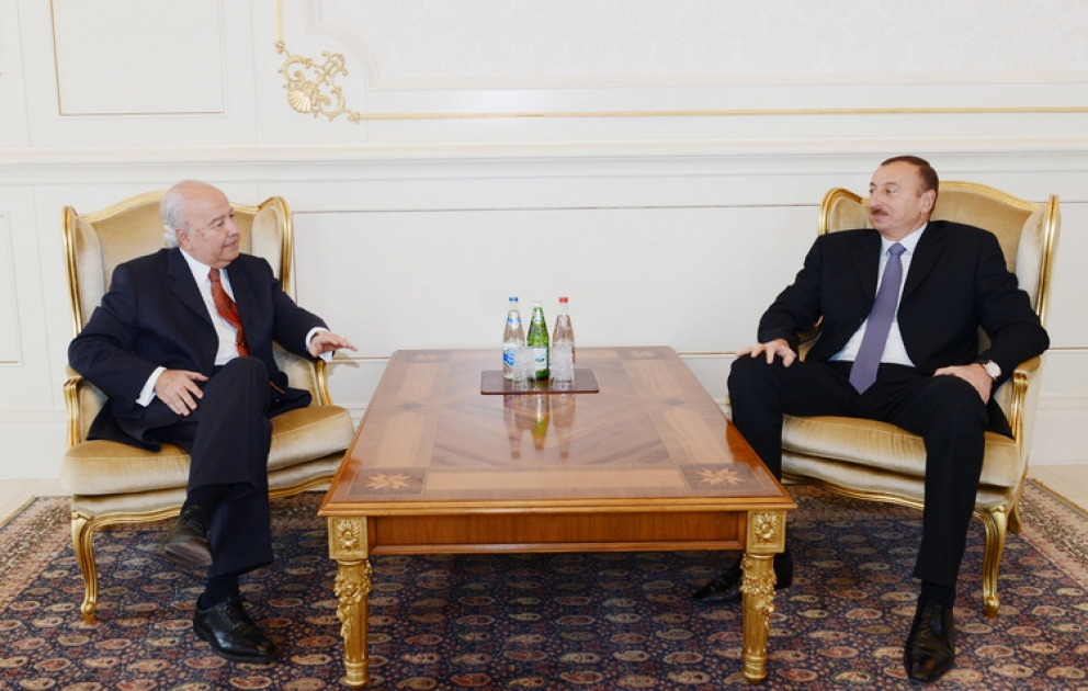 Le président azerbaïdjanais Ilham Aliyev a reçu les lettres de créance du nouvel ambassadeur du Chili en Azerbaïdjan