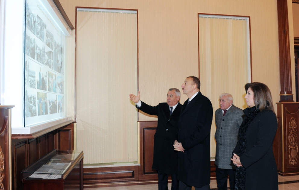 Le président Ilham Aliyev a participé à l’inauguration du Centre Heydar Aliyev à Horadiz