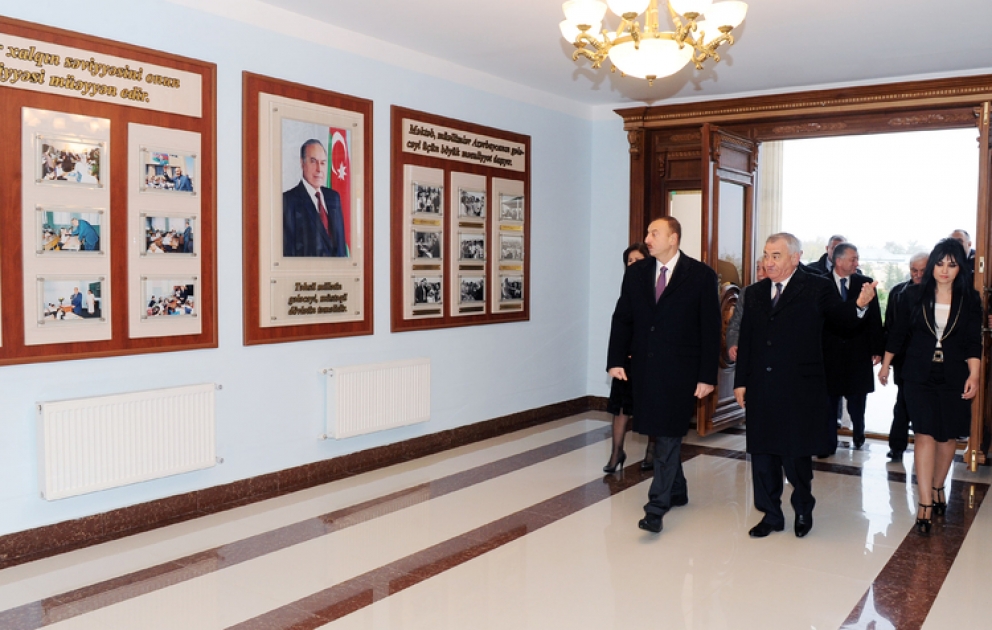 Le président Ilham Aliyev a participé à la cérémonie inaugurale de l’école secondaire numéro 3 de Horadiz