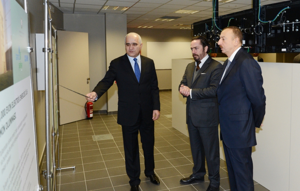 Le président Ilham Aliyev a participé à l’inauguration de l’usine d’incinération des déchets solides ménagers de Bakou