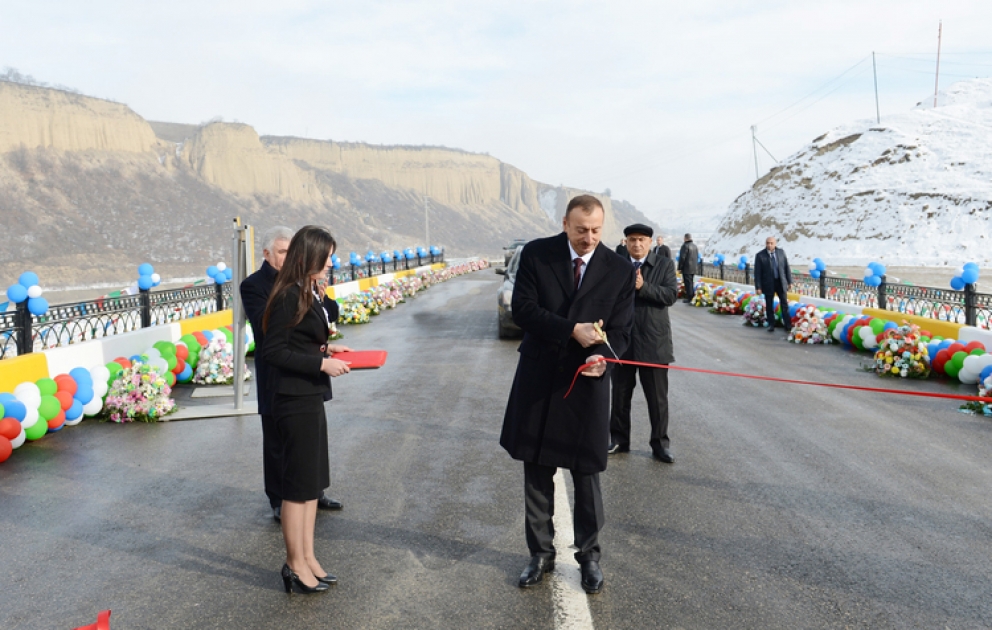 L’inauguration de la route Goussar-Lézé