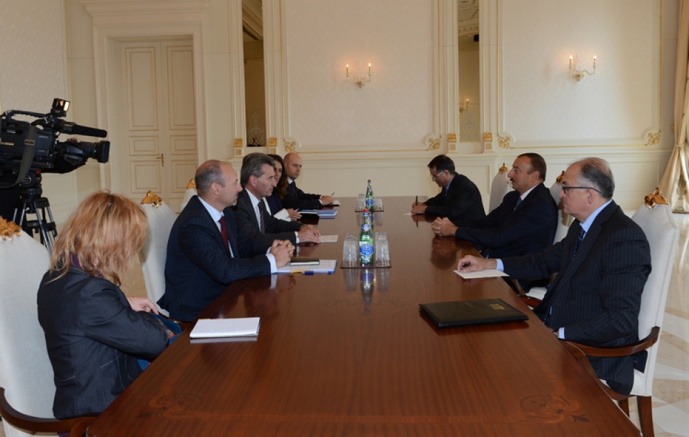 Azerbaijani President receives European Commissioner for Energy