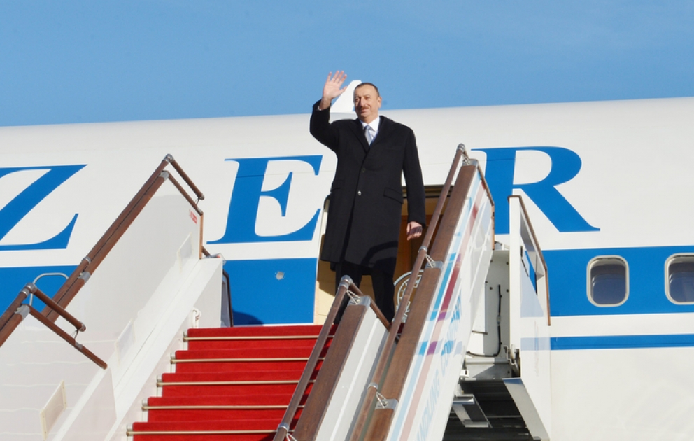 Le président azerbaïdjanais Ilham Aliyev s’est rendu en visite d’affaires en Suisse