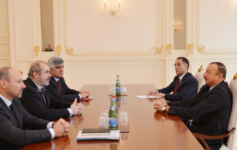 Le président azerbaïdjanais Ilham Aliyev a reçu la délégation conduite par le représentant spécial de l’Union européenne pour le Caucase du Sud et la crise en Géorgie