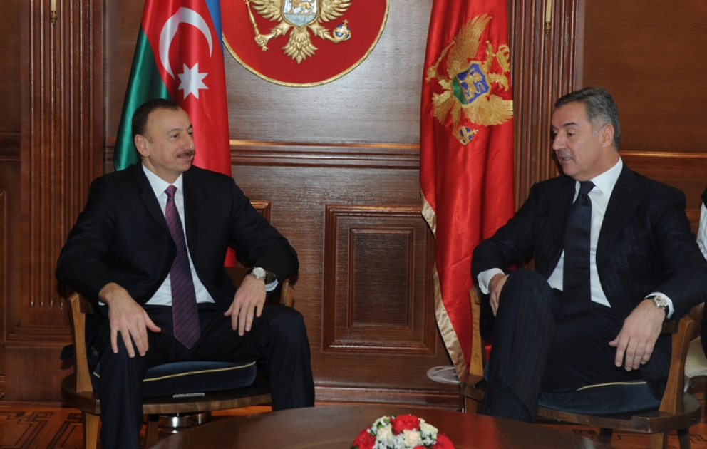 Le président azerbaïdjanais Ilham Aliyev a rencontré le Premier ministre monténégrin