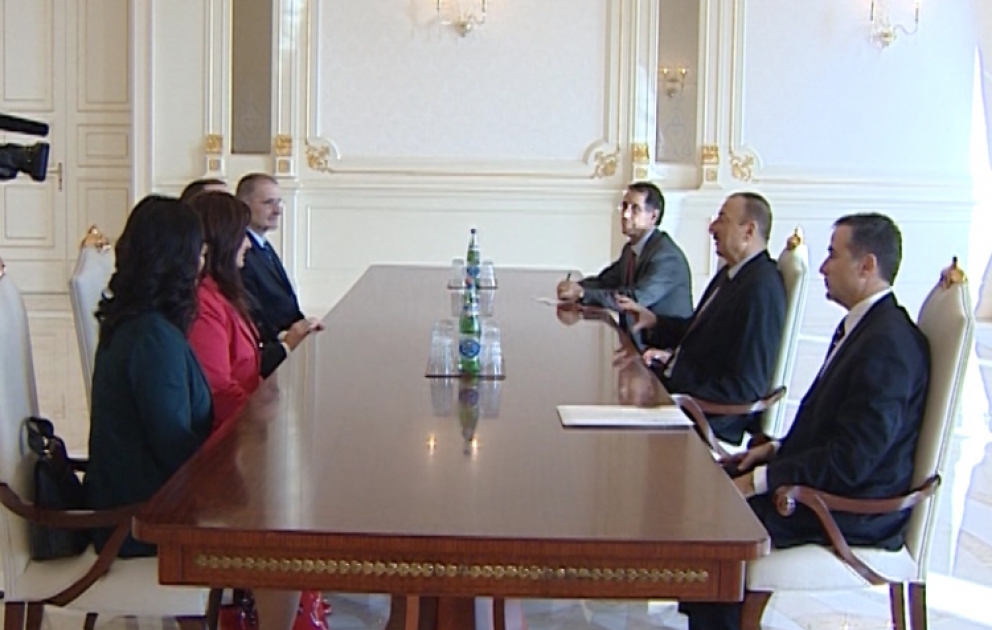 Le président azerbaïdjanais Ilham Aliyev a reçu la délégation conduite par le vice-président de la Chambre des Communes du Canada, président du groupe d’amitié canado-azerbaïdjanais