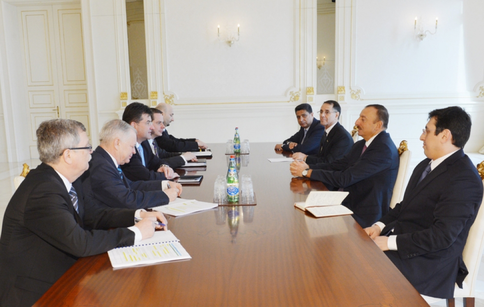 Le président azerbaïdjanais Ilham Aliyev a reçu la délégation conduite par le Vice-Premier ministre et ministre des Affaires étrangères de la Slovaquie