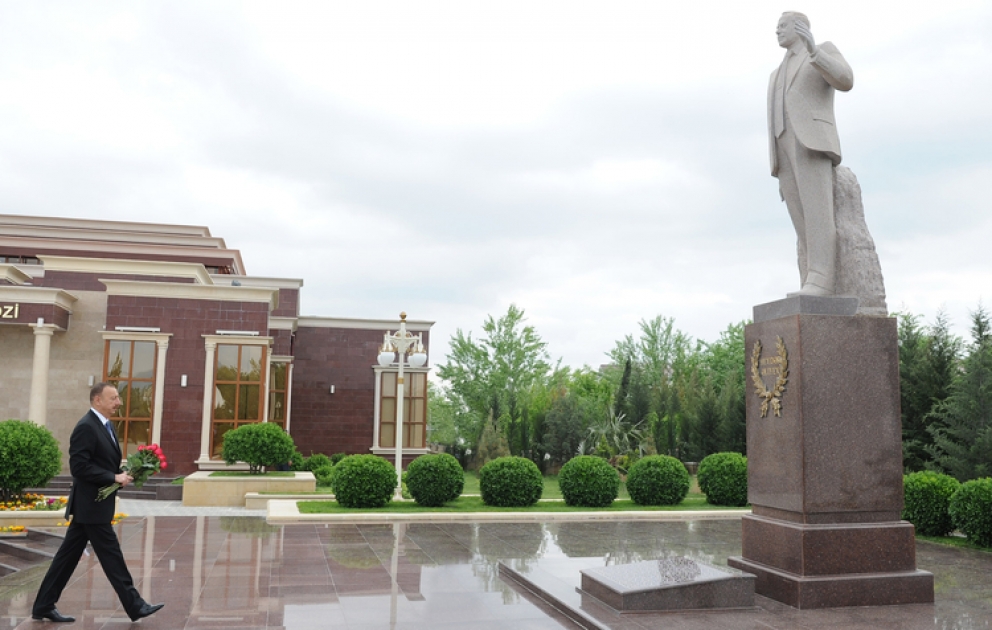 La visite du président azerbaïdjanais Ilham Aliyev dans la région de Hadjigaboul