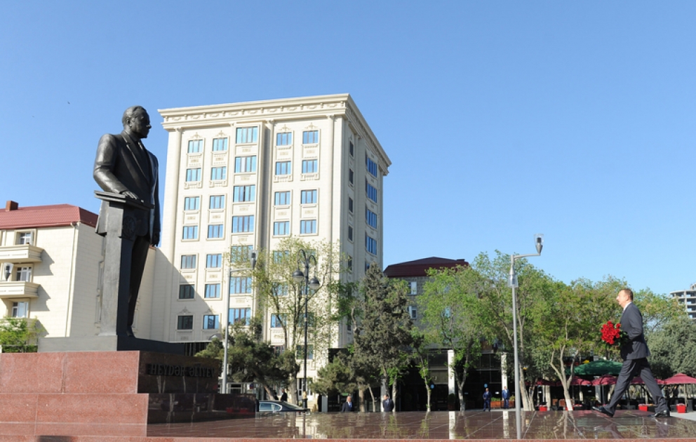 La visite du président azerbaïdjanais Ilham Aliyev à Soumgaït