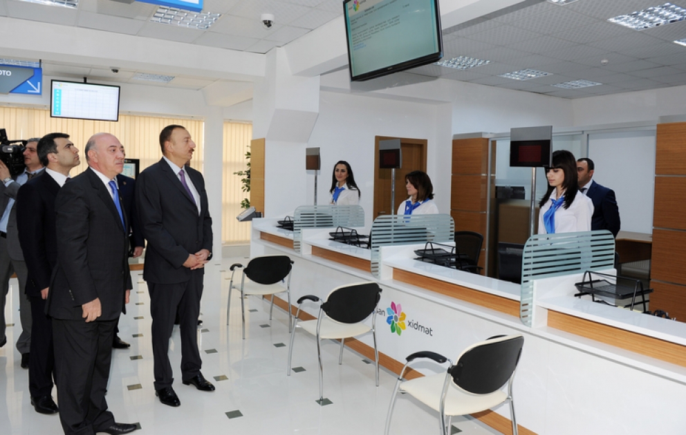 Le centre du service ASAN s’est ouvert à Soumgaït