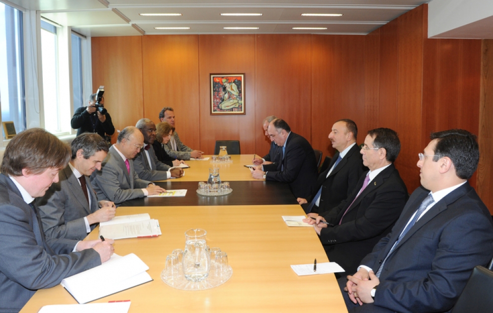 Le président Ilham Aliyev a rencontré le directeur général de l'Agence Internationale de l'Energie Atomique