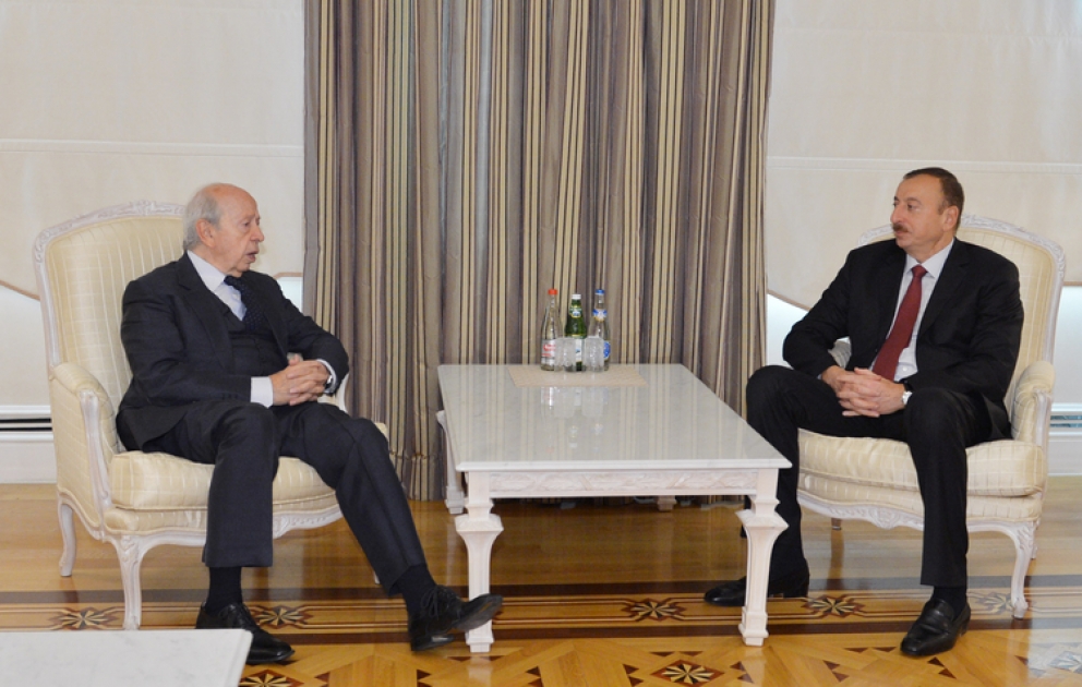 Le président azerbaïdjanais Ilham Aliyev a reçu l’ancien Premier ministre et ministre des Affaires étrangères italien