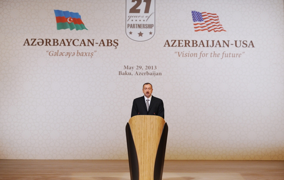 Le président Ilham Aliyev a participé à l’ouverture du Forum azerbaïdjano-américain «Un regard sur l’avenir» à Bakou