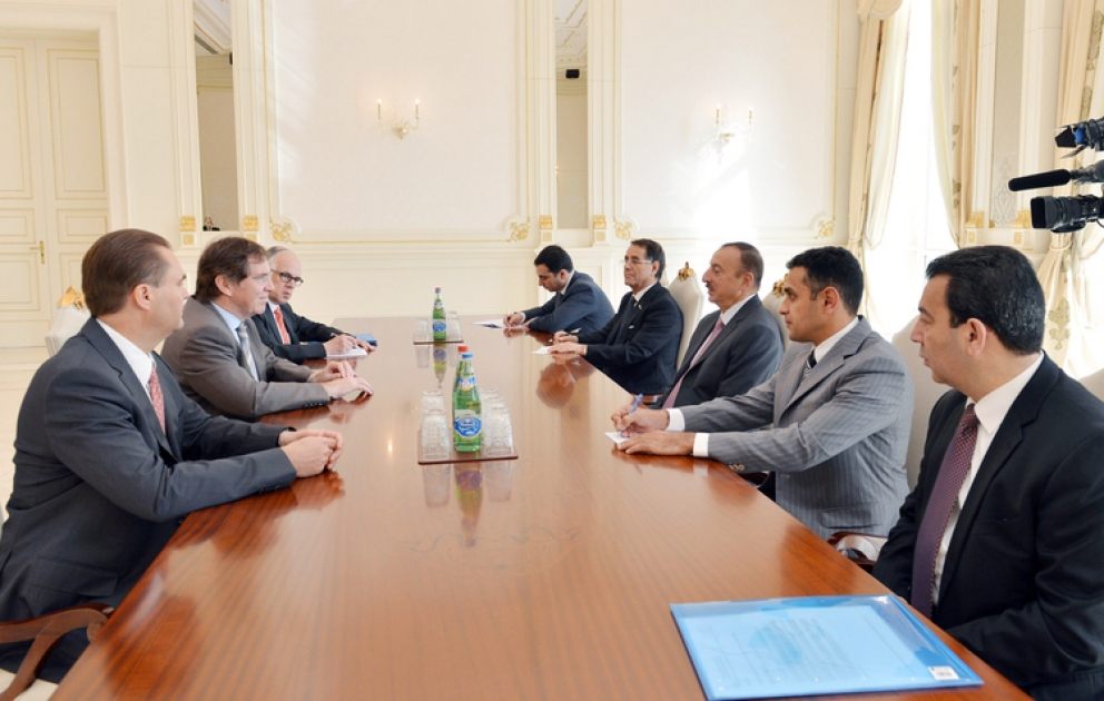 Le président Ilham Aliyev a reçu la délégation dirigée par Jean-Claude Mignon, président de l’Assemblée parlementaire du Conseil de l’Europe