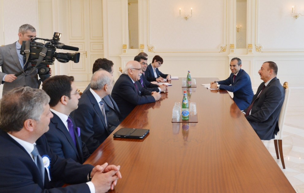 Le président azerbaïdjanais Ilham Aliyev a reçu la délégation conduite par le ministre turc de l’Education nationale
