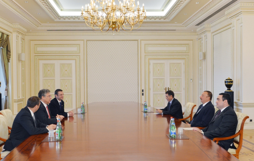 Le président azerbaïdjanais Ilham Aliyev a reçu la délégation conduite par le président du Conseil des Etats de la Confédération Suisse
