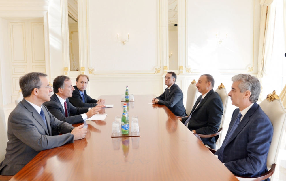Le président azerbaïdjanais Ilham Aliyev a reçu la délégation conduite par le coprésident du groupe d’experts sur les Affaires étrangères du Parti populaire européen, l’ancien chef de la diplomatie italienne