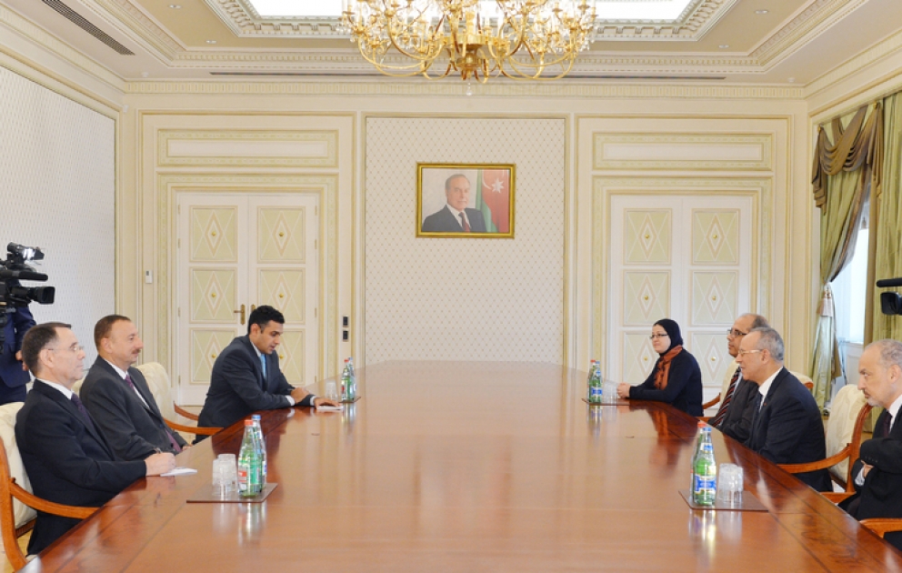 Le président Ilham Aliyev a reçu Ahmed Toufiq, ministre marocain des Habous et des affaires islamiques