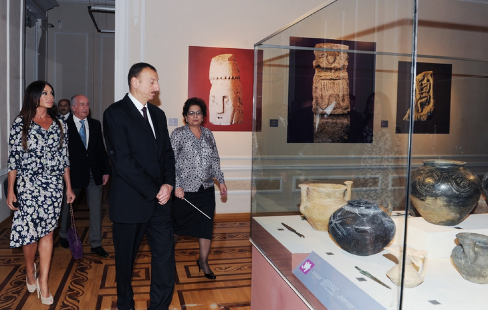 L’inauguration du nouveau bloc du Musée National de Beaux Arts de l’Azerbaïdjan