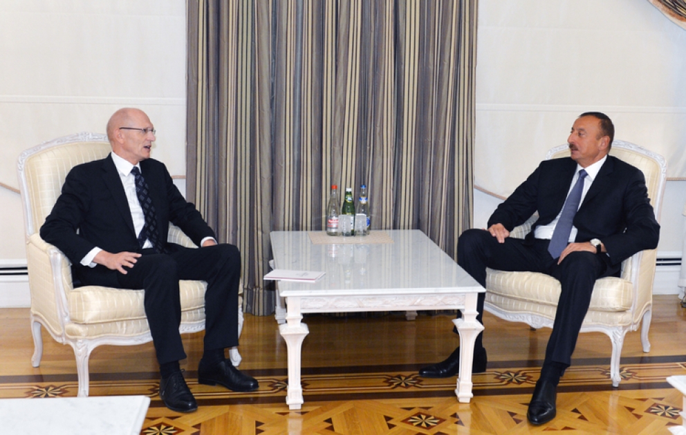Le président Ilham Aliyev a reçu l’ambassadeur allemand en Azerbaïdjan