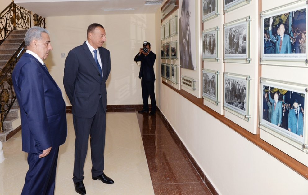 La visite du Centre Heydar Aliyev à Kurdamir