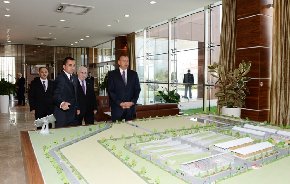 L’ensemble agro-industriel de la SARL «Agro Kompleks Gabala» a été mis en service