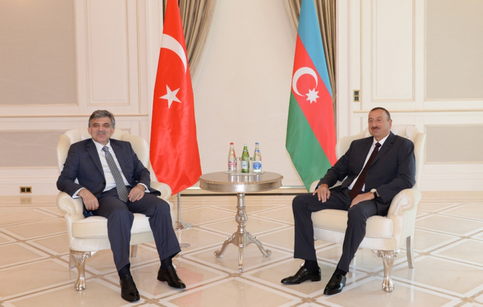 L’entretien du président azerbaïdjanais Ilham Aliyev et de son homologue turc Abdullah Gul à Gabala