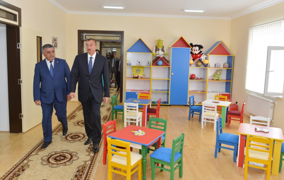 L’école maternelle “Tumurcuq” a été mise en service à Zagatala