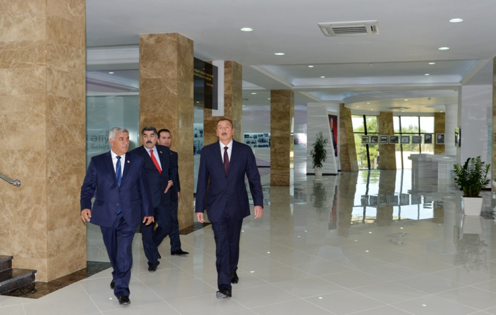 Le Centre Heydar Aliyev a été mis en service à Sabirabad