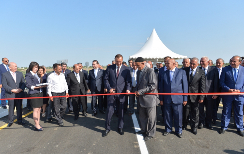 Le viaduc sur le fleuve de Kur a été mis en service à Sabirabad