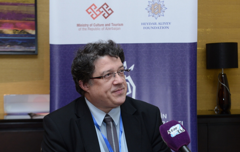 Virgil Stefan Nitulescu: Buildings in Azerbaijan are really impressed me