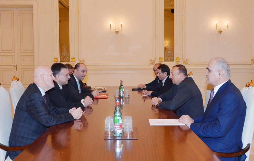 President Ilham Aliyev receives Montenegrin counterpart Filip Vujanovic