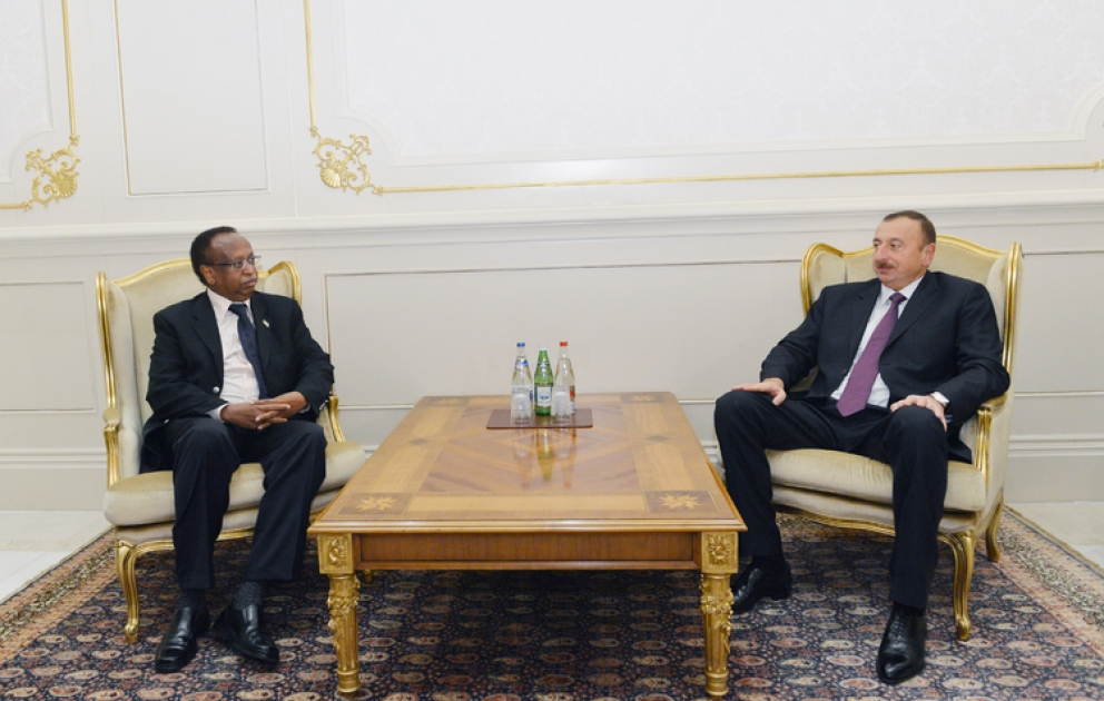 President Ilham Aliyev receives credentials of incoming Djiboutian Ambassador