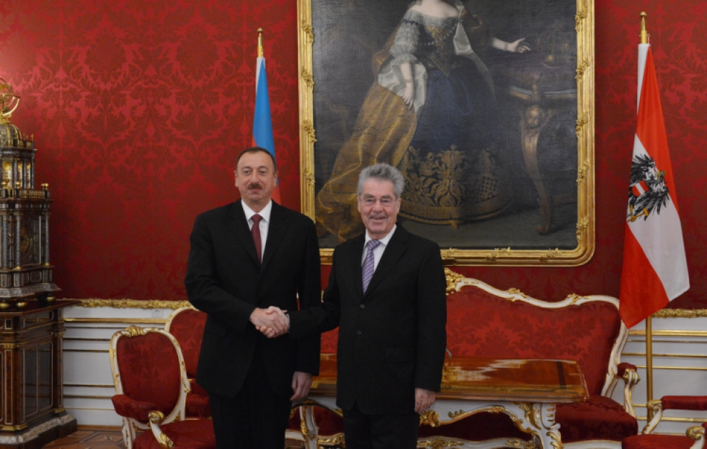 Azerbaijani President meets Austrian counterpart Heinz Fischer