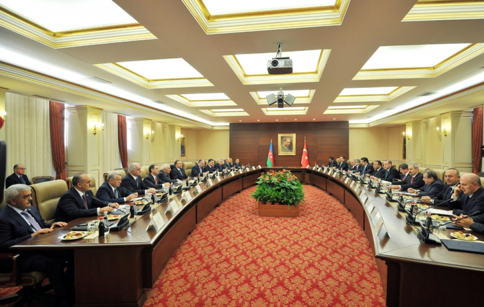 Azerbaijan-Turkey High Level Cooperation Council holds 3rd session