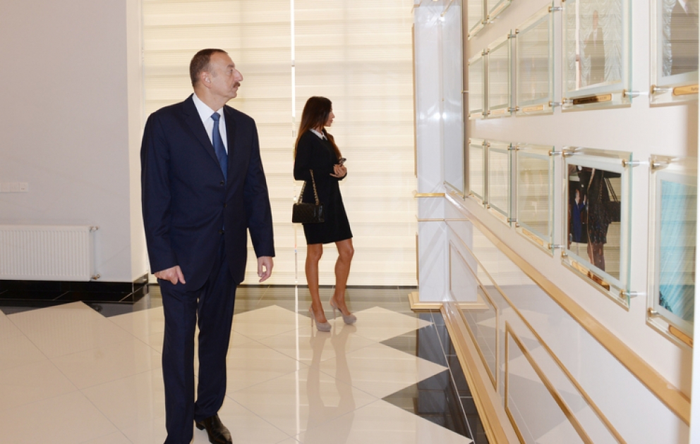 President Ilham Aliyev inaugurates new administrative building of Guba District Branch of New Azerbaijan Party