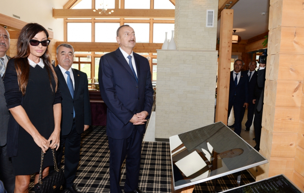 President Ilham Aliyev opens Azerbaijan National Golf Club in Guba District