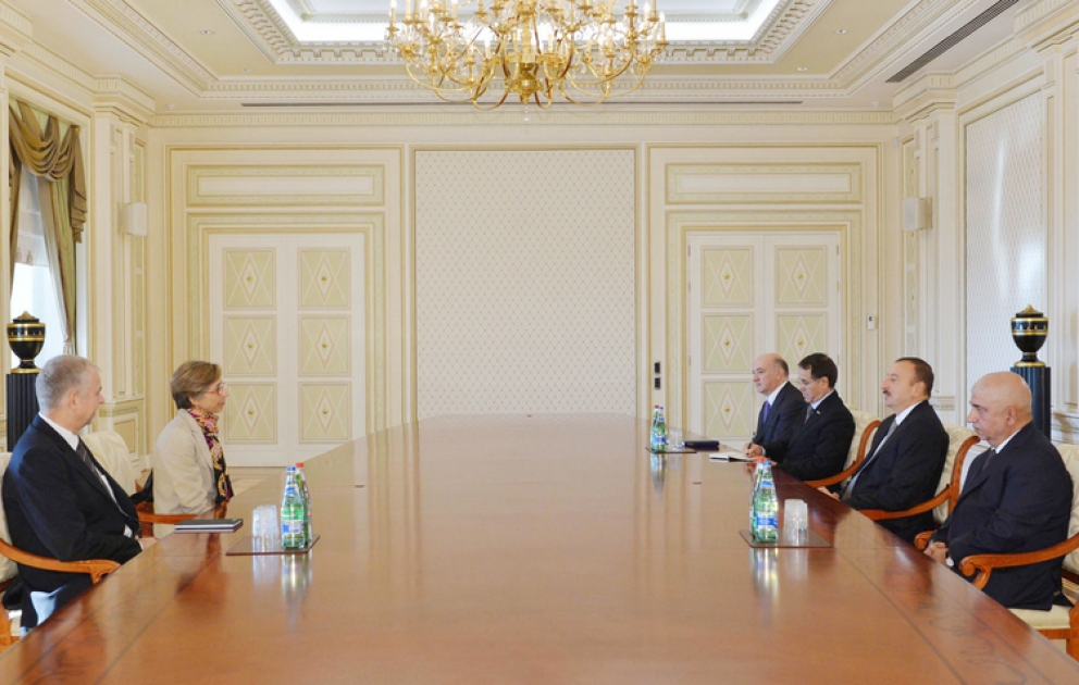 President Ilham Aliyev receives head of election observation mission of OSCE Office for Democratic Institutions and Human Rights