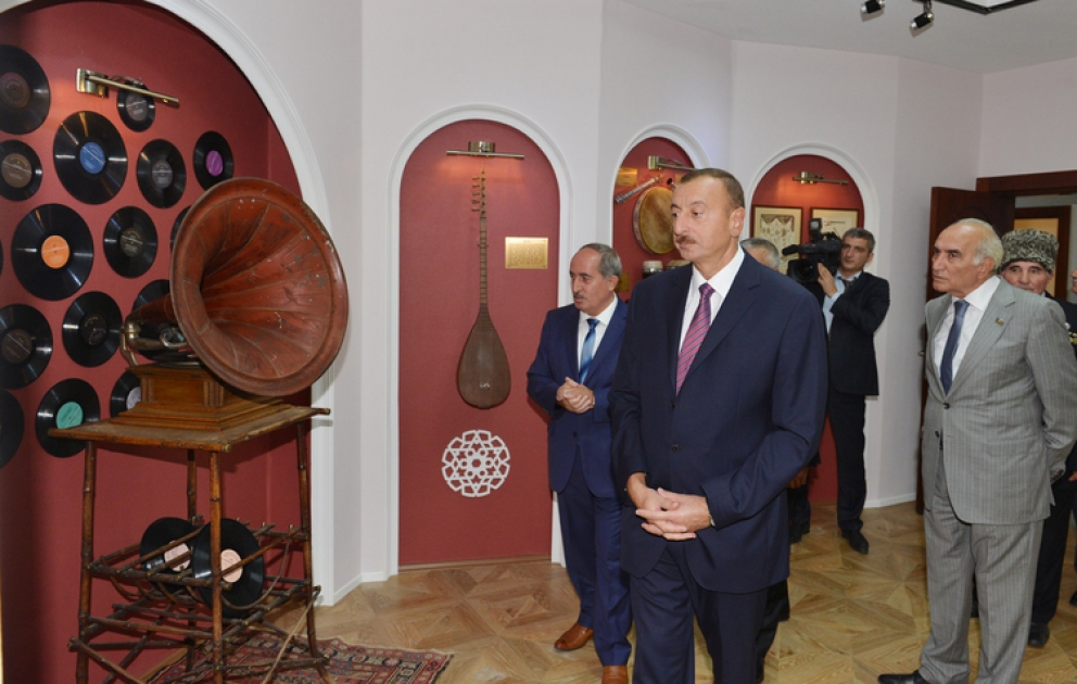 President Ilham Aliyev opens Ashig Music School in Gadabay