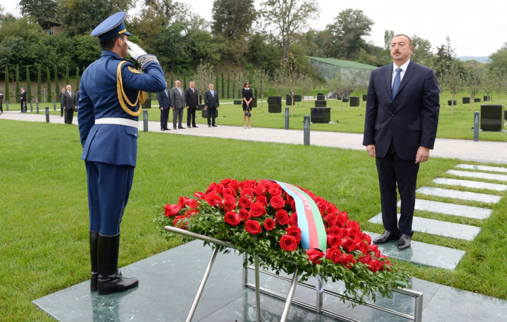Le président Ilham Aliyev a assisté à l’inauguration du Complexe commémoratif du génocide de Gouba