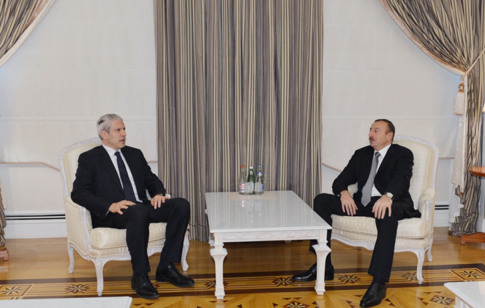 Le président azerbaïdjanais Ilham Aliyev a reçu l’ancien président serbe Boris Tadic