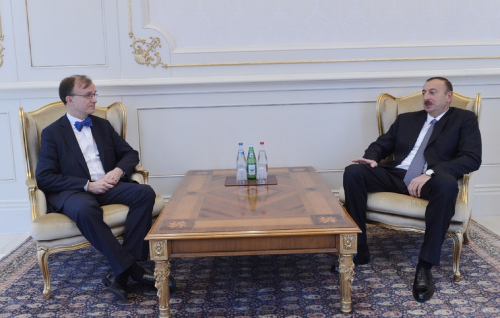 Le président Ilham Aliyev a reçu les lettres de créance du nouvel ambassadeur de Finlande en Azerbaïdjan