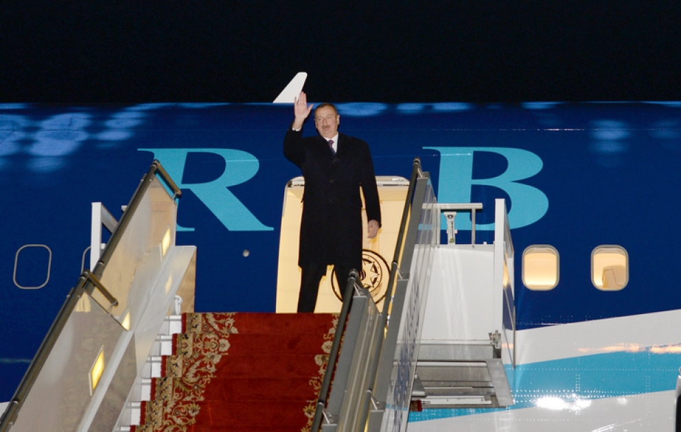 La visite officielle du président azerbaïdjanais Ilham Aliyev en Ukraine a touché à sa fin
