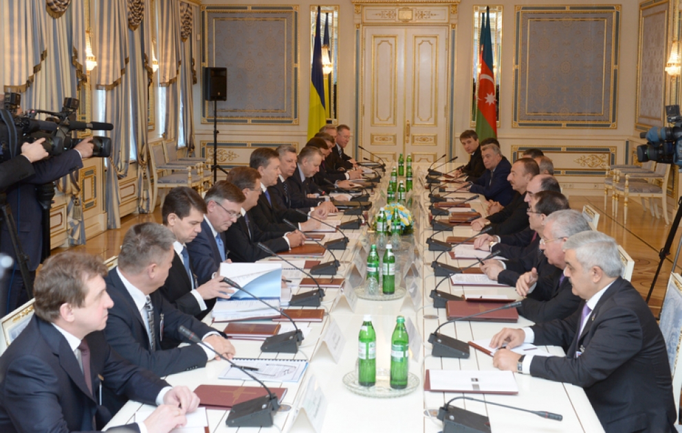 La 4e réunion du Conseil des présidents azerbaïdjanais et ukrainien s’est tenue à Kiev