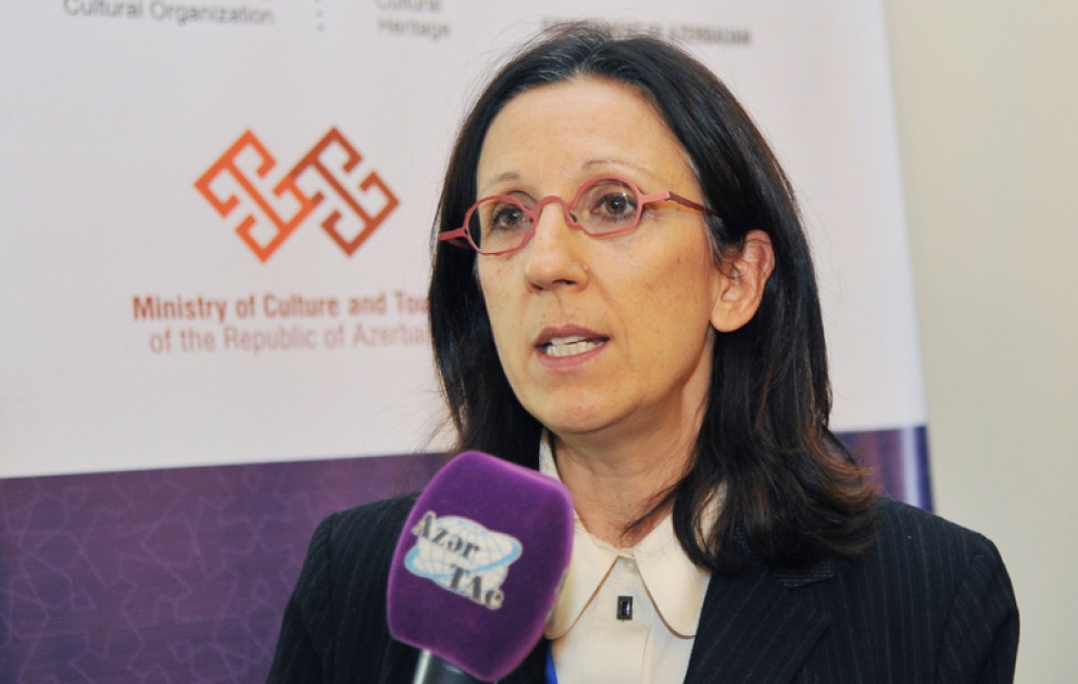 Cecile Duvelle : l’Azerbaïdjan va beaucoup soutenir les activités de l’UNESCO qui est en train de traverser une période difficile