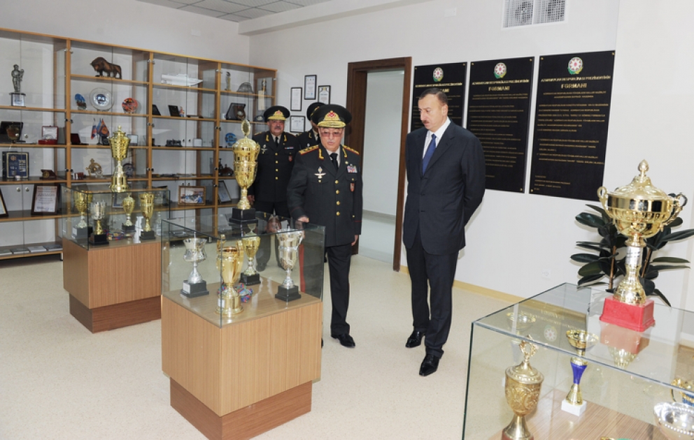 Le président azerbaïdjanais Ilham Aliyev a participé à l’ouverture de l’Académie du ministère des Situations d’urgence