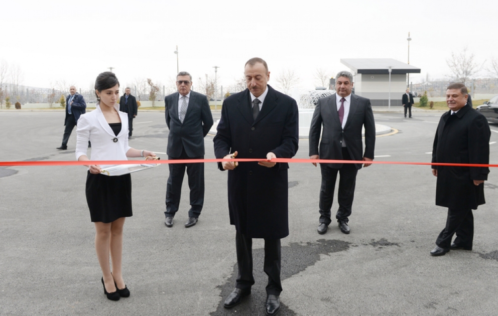 Göygöldə Olimpiya İdman Kompleksi istifadəyə verilib