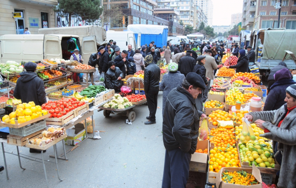 Kənd təsərrüfatı yarmarkaları paytaxtdan kənarda yerləşdiriləcək