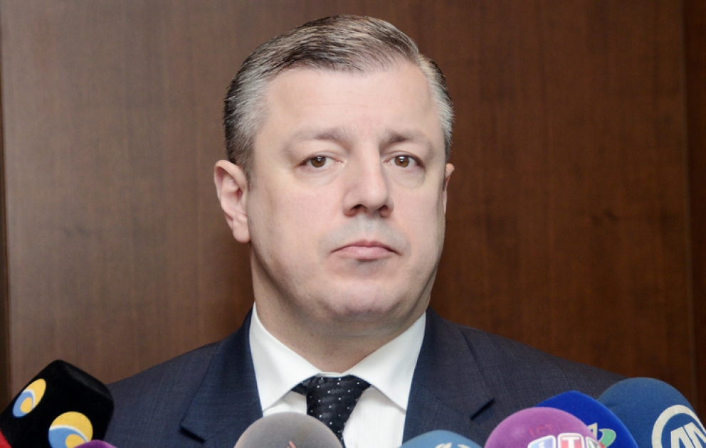 Georgi Kvirikaşvili: BTQ layihəsi ölkələrimiz arasında qonşuluq, dostluq və ticarət əlaqələrinin güclənməsinə öz töhfəsini verəcək