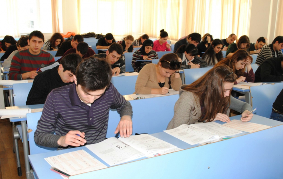 Ali təhsil müəssisələrinin magistraturalarına qəbul imtahanının birinci mərhələsi keçirilib